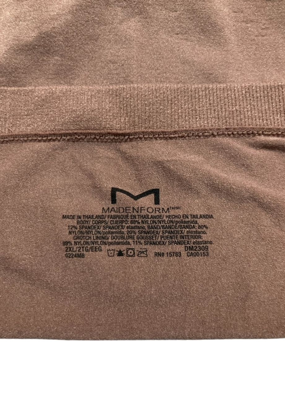 MAIDENFORM Seamless Bikini BROWN 2XL