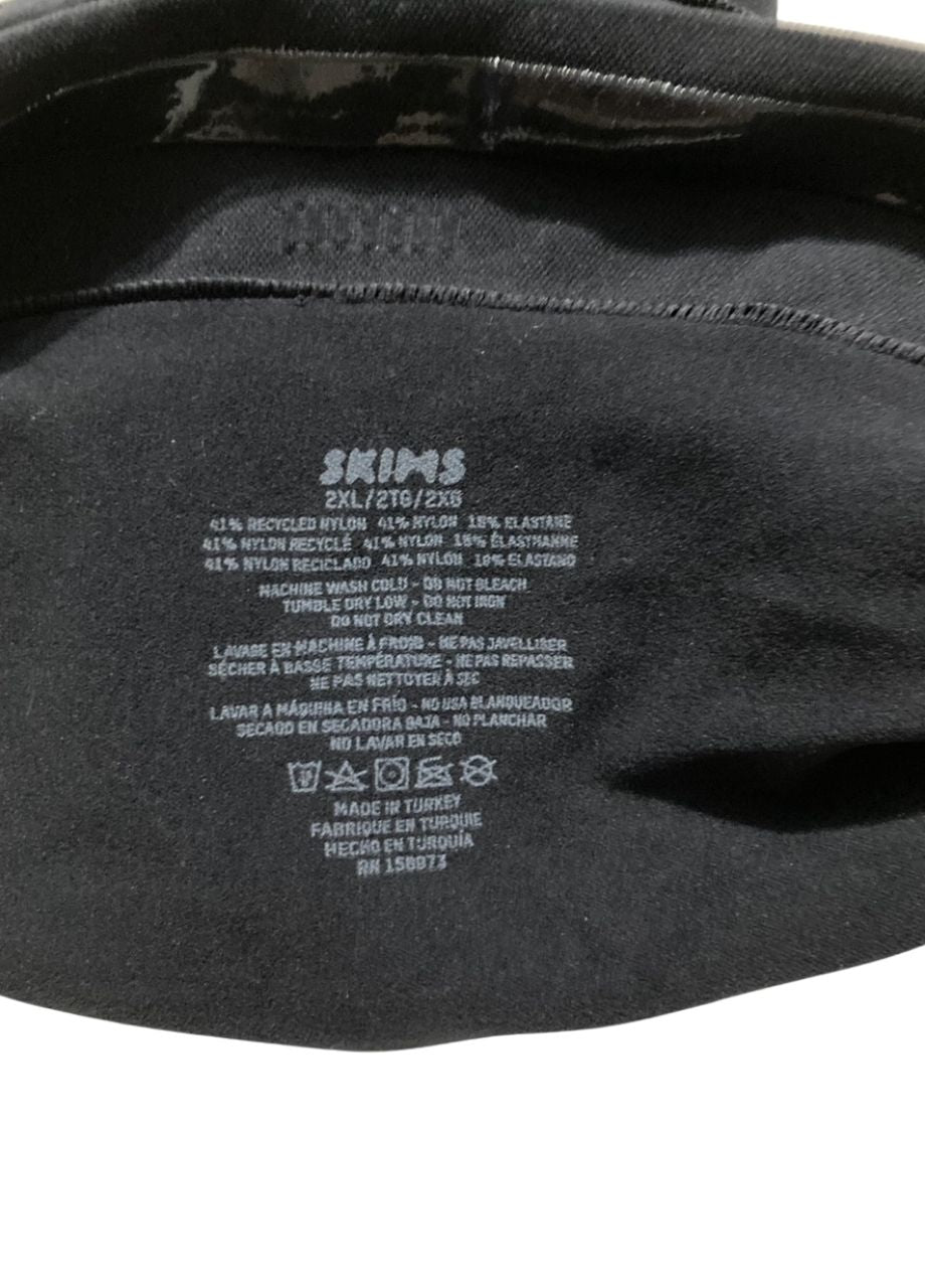 NWD SKIMS Seamless Sculpt High Waist Thong BLACK 2XL