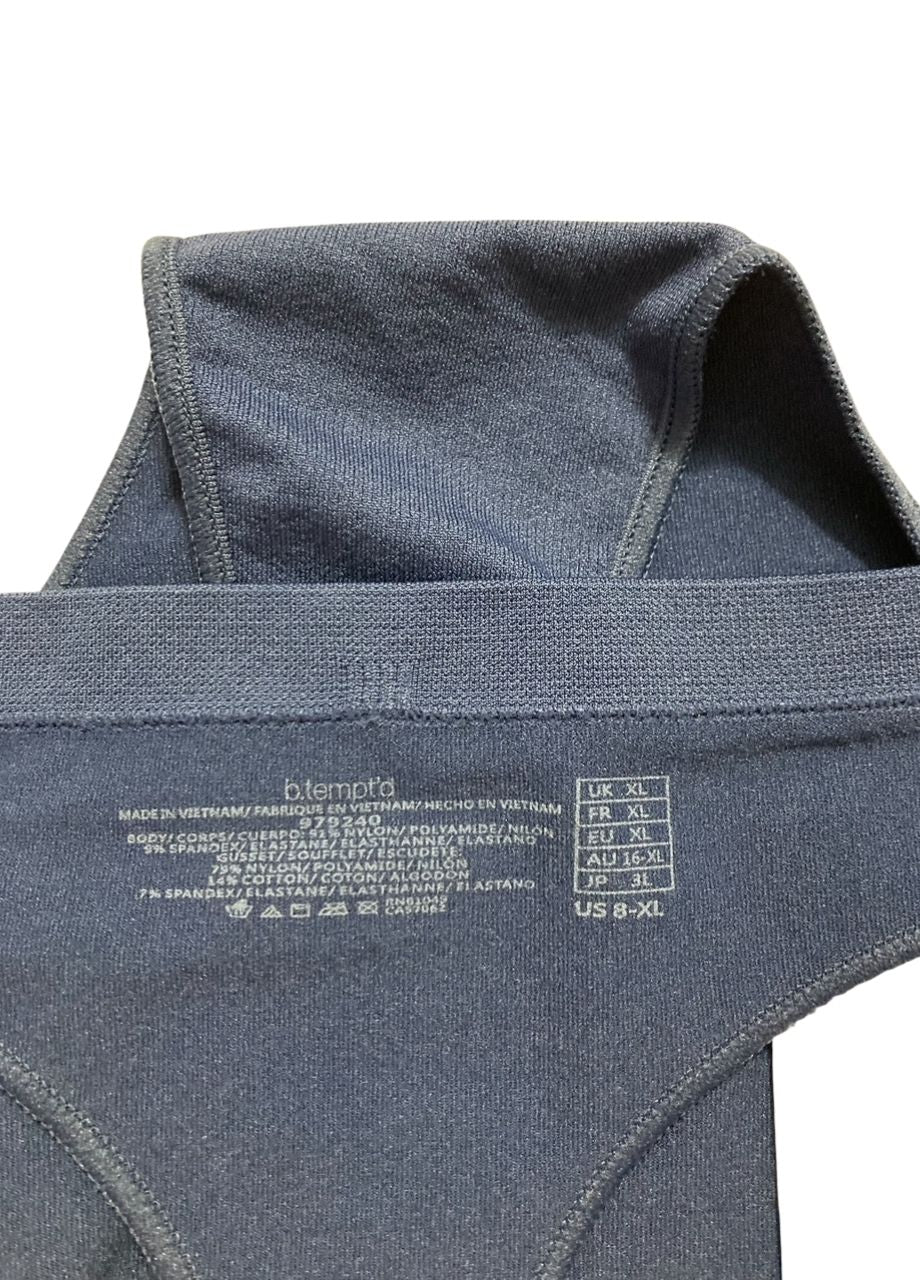 B.TEMPT'D Seamless Minimal Coverage Thong Panty OCEANA XL