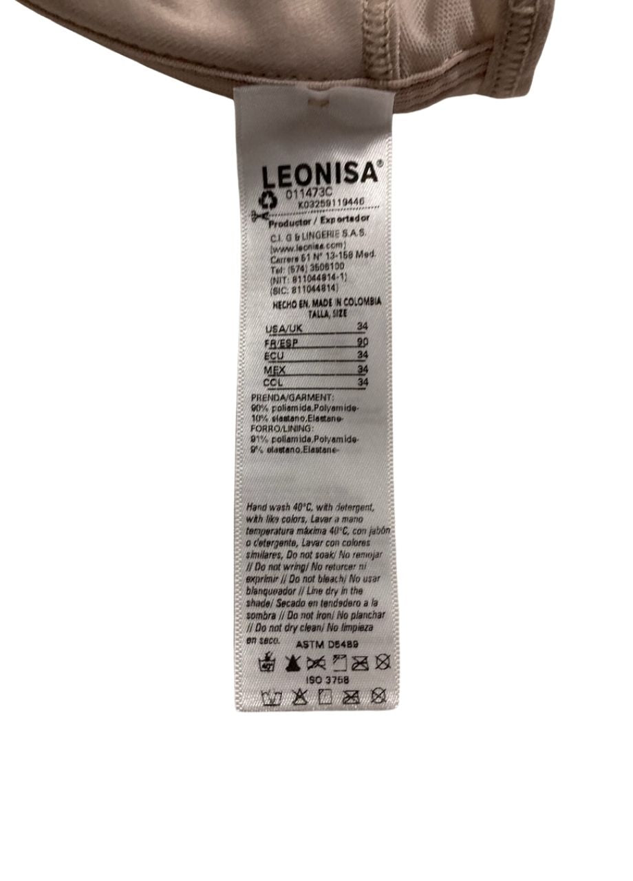 LEONISA Multi-Functional – Posture Corrector Bra Wireless BEIGE 34C