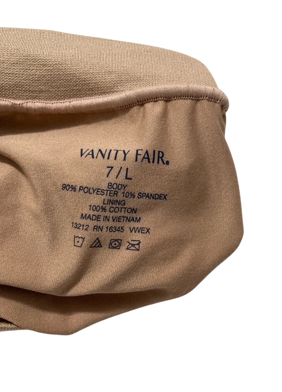 VANITY FAIR Beyond Comfort Hi Cut Panties NEUTRAL L