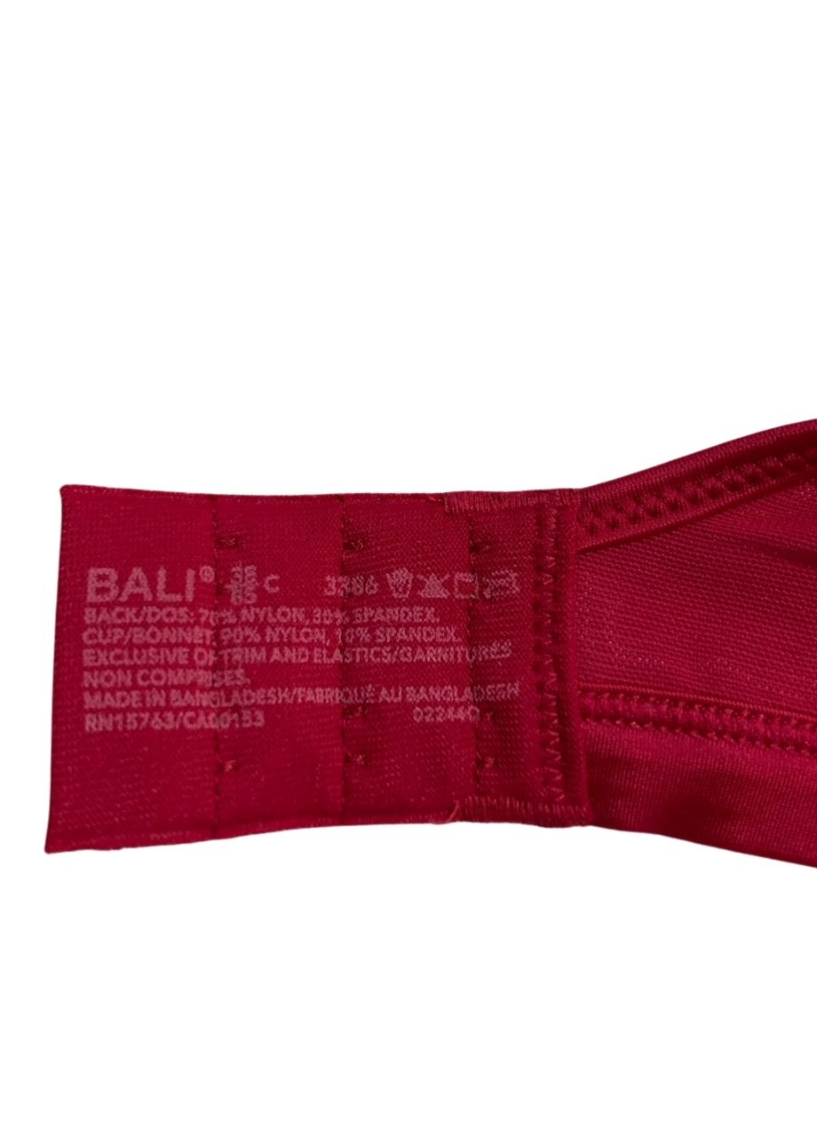 BALI One Smooth U Lace Minimizer Bra SCARLET BERRY 38C