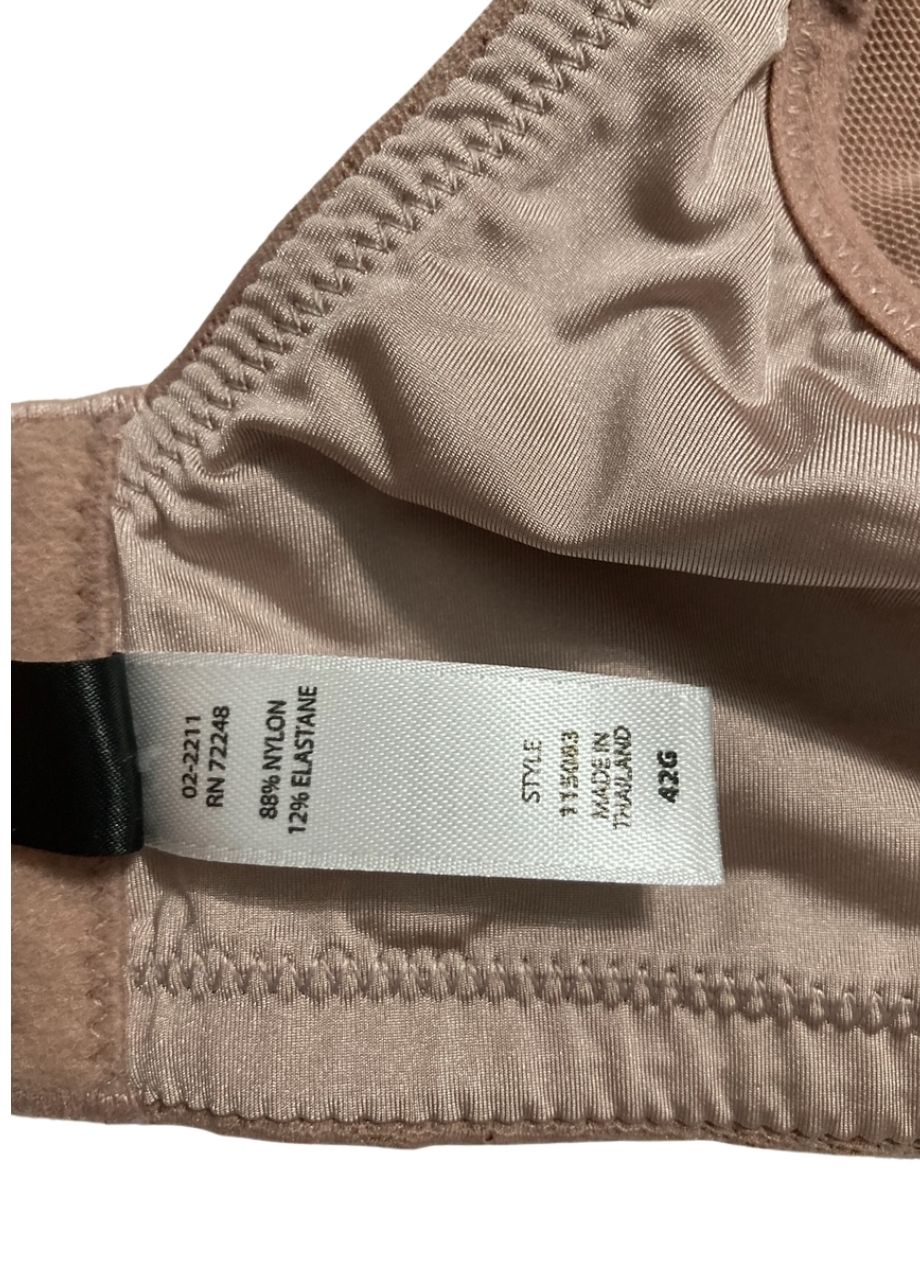 FELINA Jessamine Unlined Side Smoothing Minimizer Bra ROSE TAN 42G