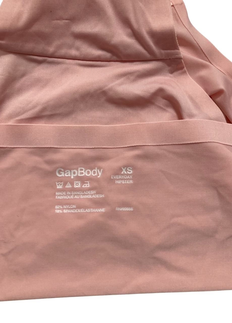 GAPBODY Everyday Essentials Laser Bonded Hipster Underwear CORAL BLUSH XS