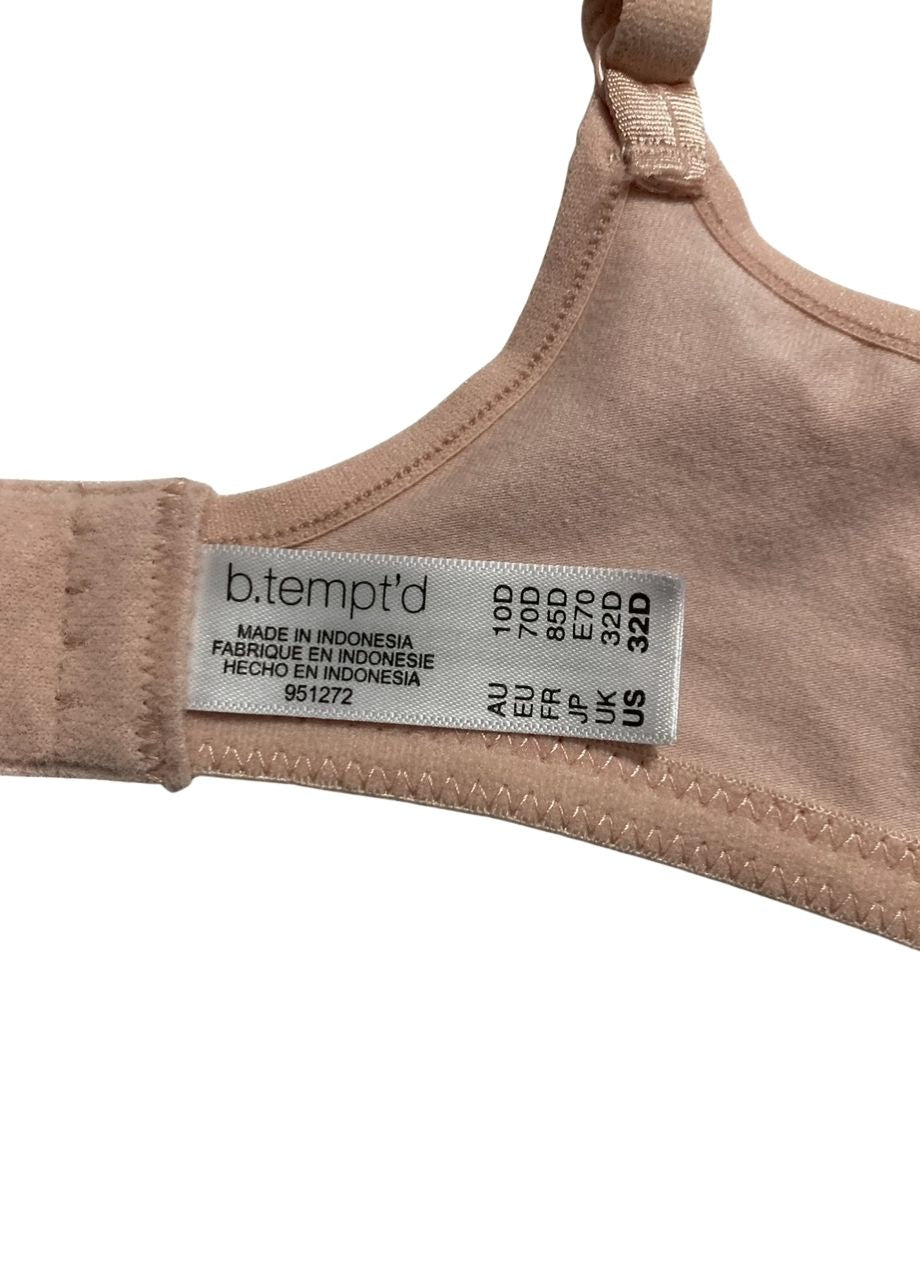 B.TEMPT´D Cotton to a Tee Scoop Underwire Bra PINK 32D