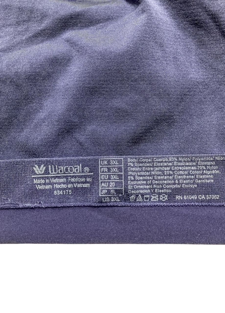 WACOAL B-Smooth Seamless Full Coverage Hi-Cut Brief Panty SKIPPER BLUE 3XL