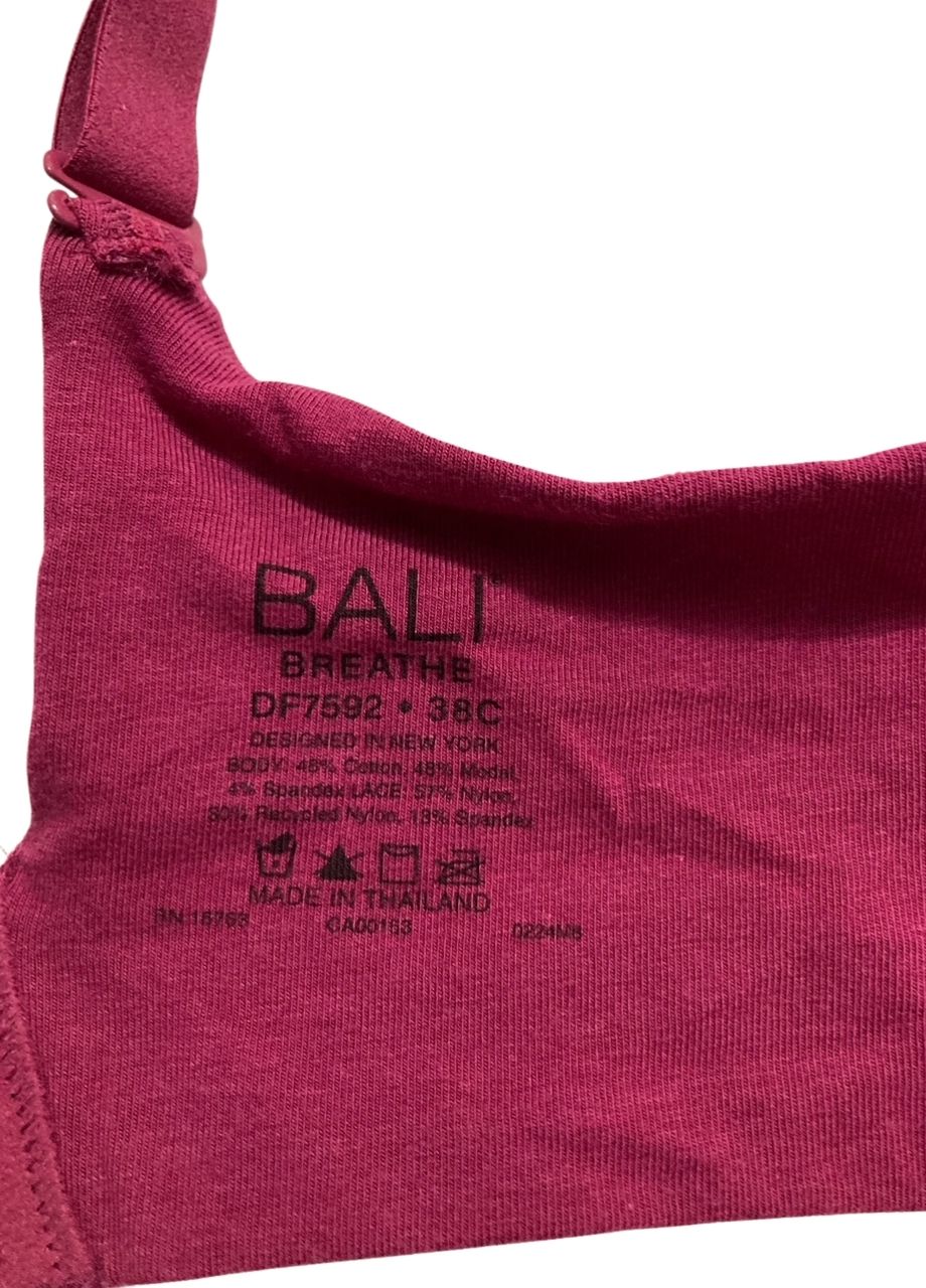 BALI Breathe Modal T-Shirt Bra DEEP CERISE 38C