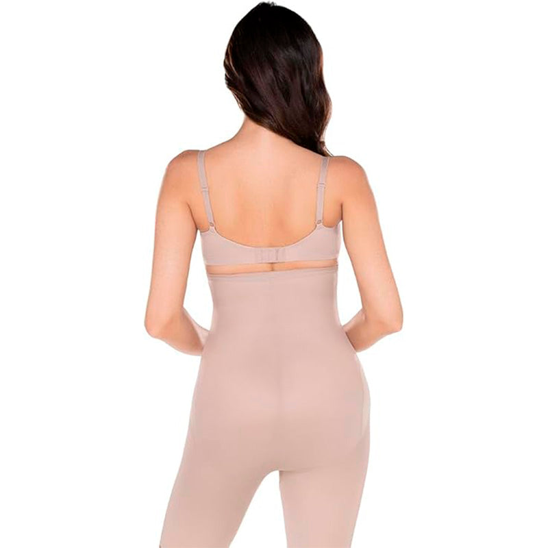 NWD MIRACLESUIT Women's Shapeware High Waist Long Leg Thigh Slimmer BEIGE S
