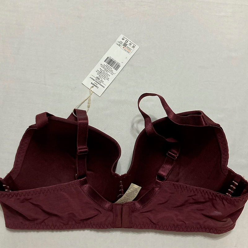 Dorina Bra Burgundy Adjustable Straps 40C