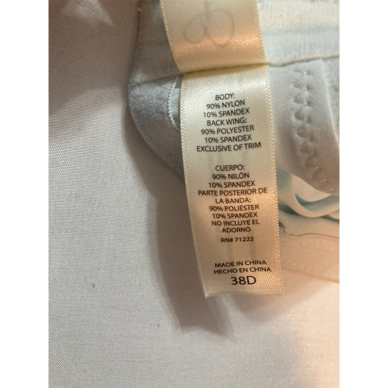 Jessica Simpson Bra Floral Lace Padded Blue 38D