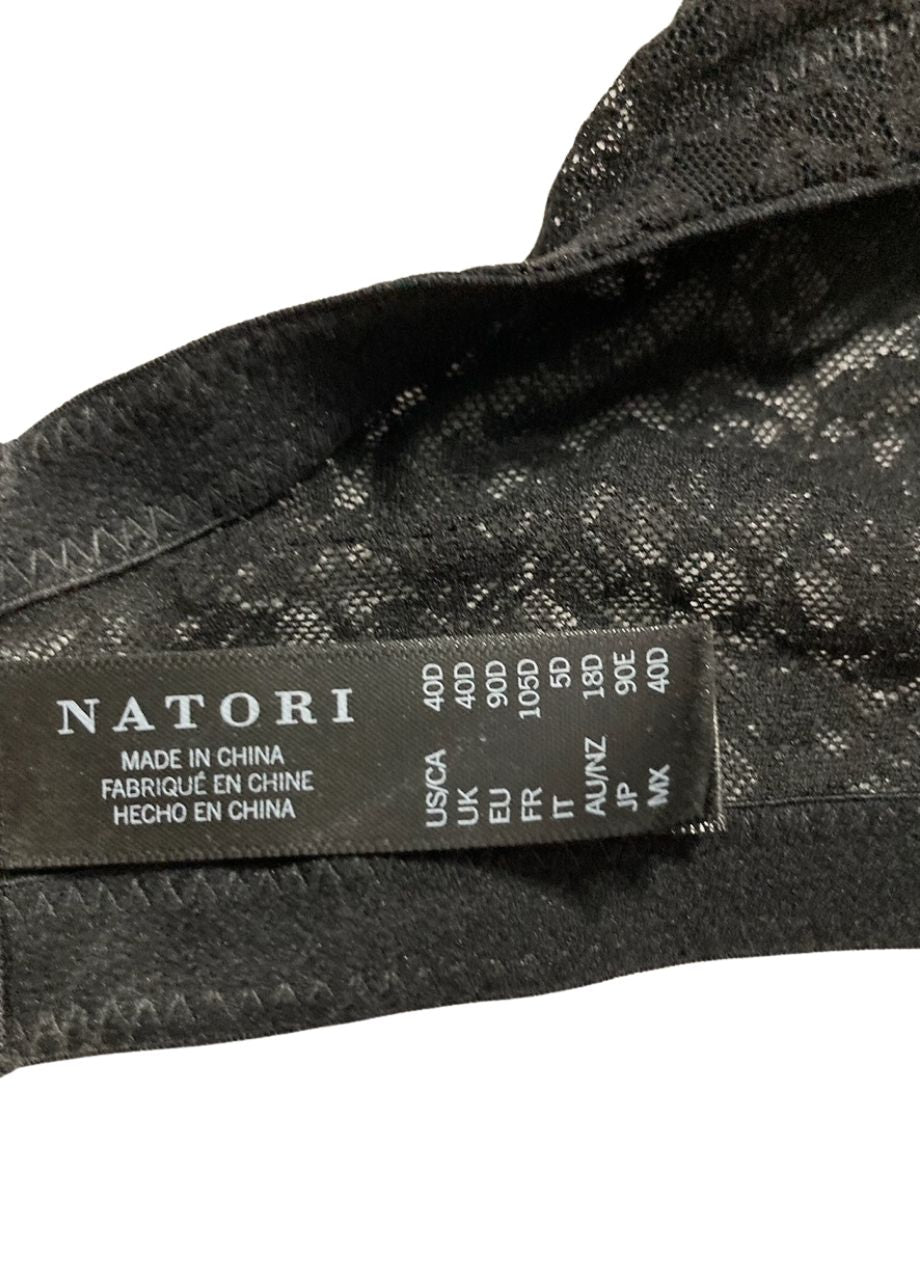 NWD NATORI Pretty Smooth Seamless Underwire BLACK 40D