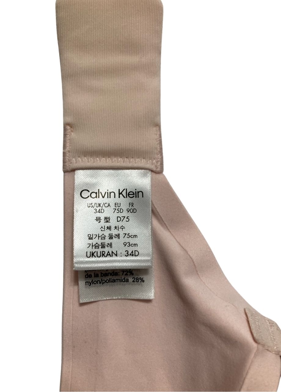 NWD CALVIN KLEIN Perfectly Fit Modern T-Shirt Bra PINK 34D
