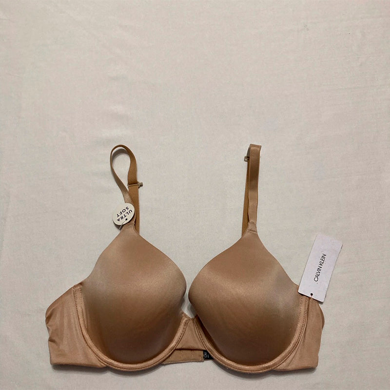 Calvin Klein Fit Lightly Lined T-Shirt Bra with Memory Touch Bare 36D