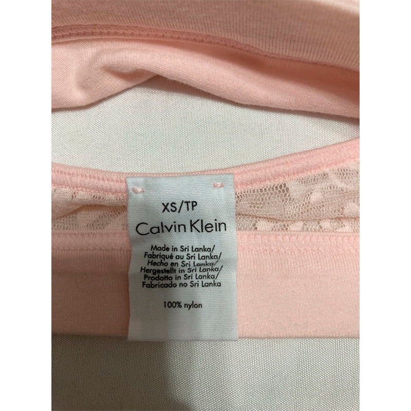 Calvin Klein Bare Lace Bralette Pink XS