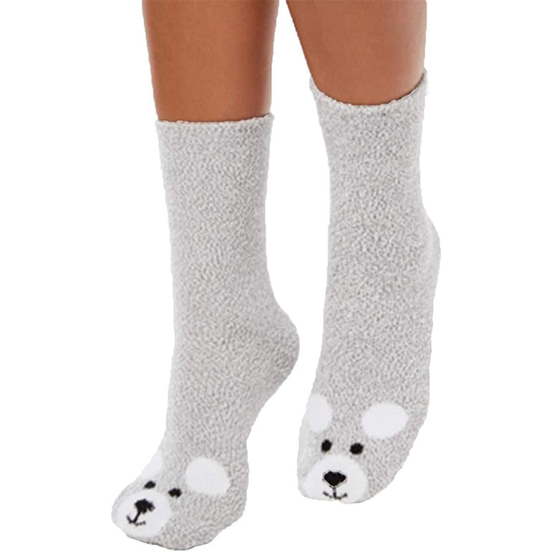 Charter Club Critter Socks Grey Dog 9-11