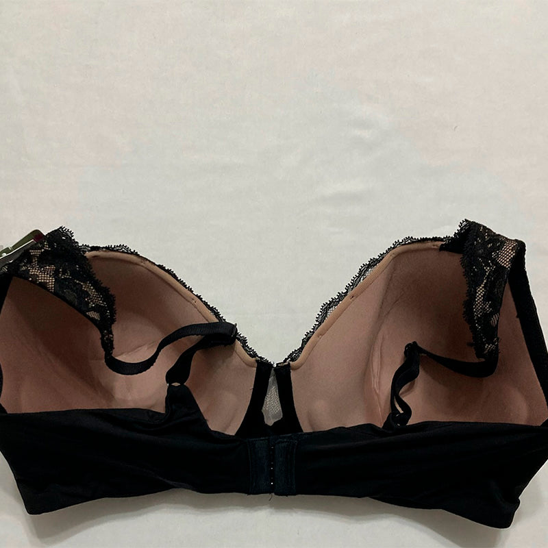 Olga Cloud 9 Underwire Contour With Lace Bra Black 36D