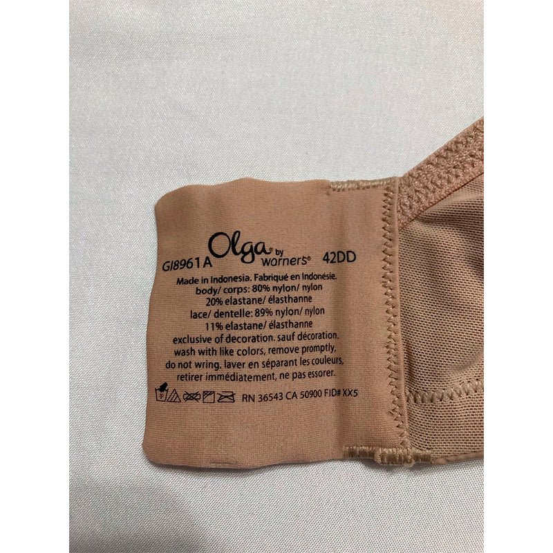 Olga Minimizer Bra Toasted Almond 42DD