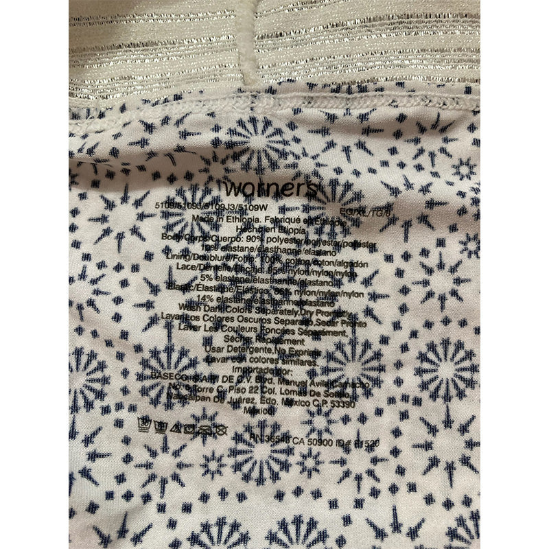Warner's No Pinching No Problems Dig-Free Blue Star Print XL
