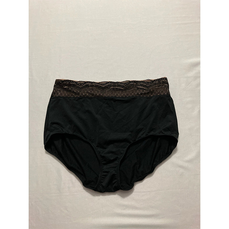 Warner's No Pinching No Problems Dig-Free Comfort Rich Black 2XL