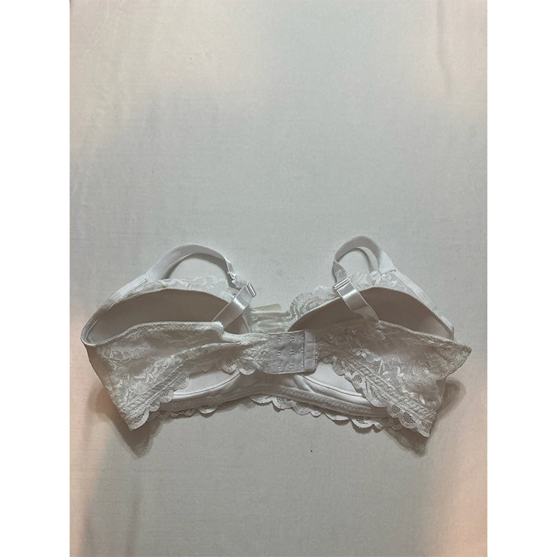 Bali womens Desire All Over Lace Wirefree White 2XL