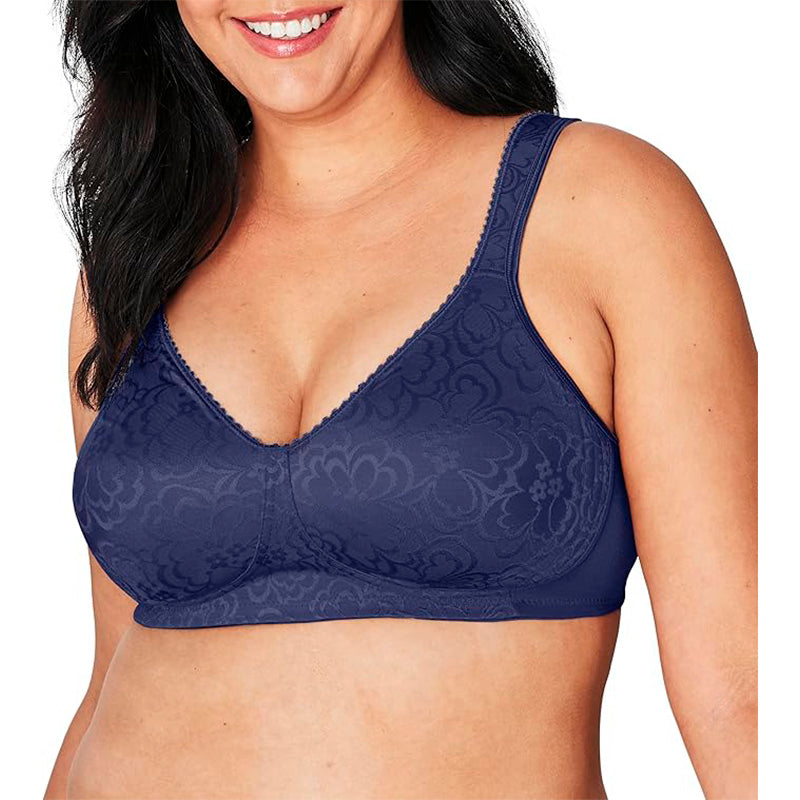 Playtex Ultimate Lift & Support Wireless Bra Navy 40D