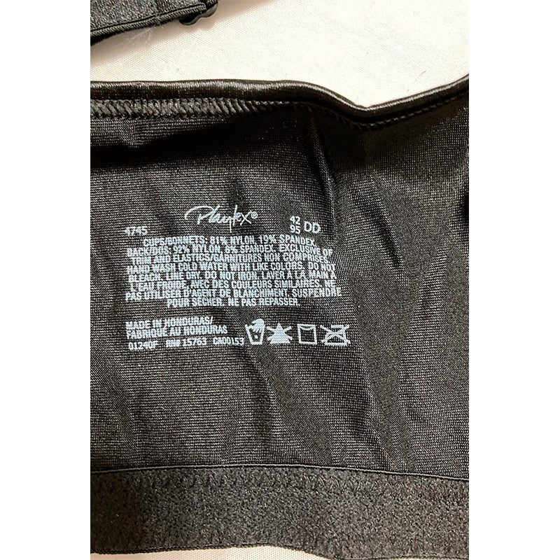 Playtex Ultimate Lift & Support Wireless Bra Black 42DD