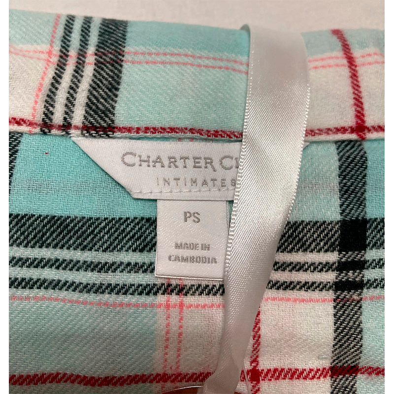 Charter Club Pajama Set Soft Plaid SM