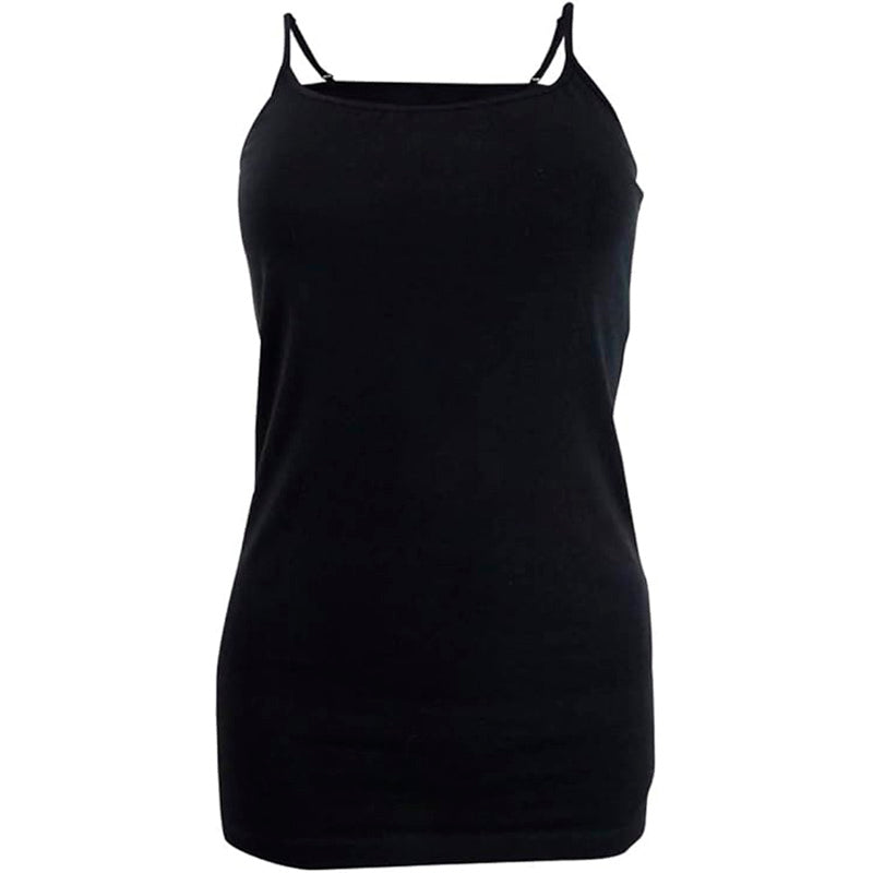 Jenni Strappy Cotton Camisole Black M