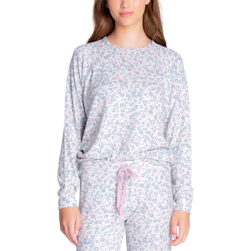 Insomniax Butter Jersey Crewneck only Pajama Top Multicolor S