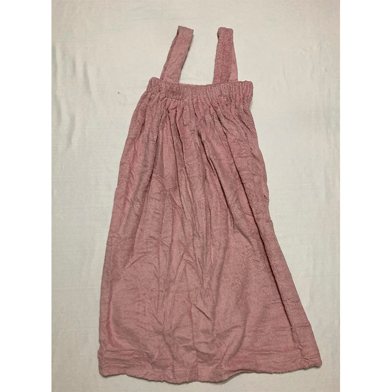 Ink+ivy Solid Terry Shower Wrap Med Pink One Size