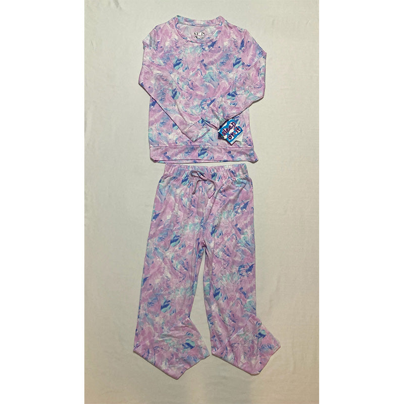 SLEEP ON IT Big Girls Pajama Set Multicolor S