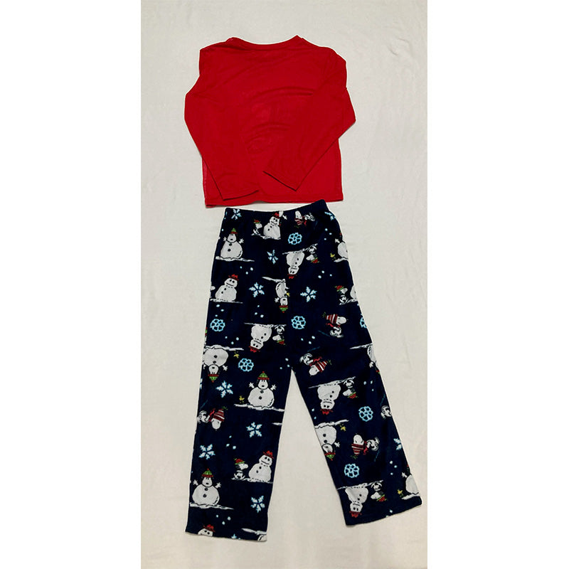 Peanuts Briefly Stated Little Matching 2-Piece Pajama Set Kids 8