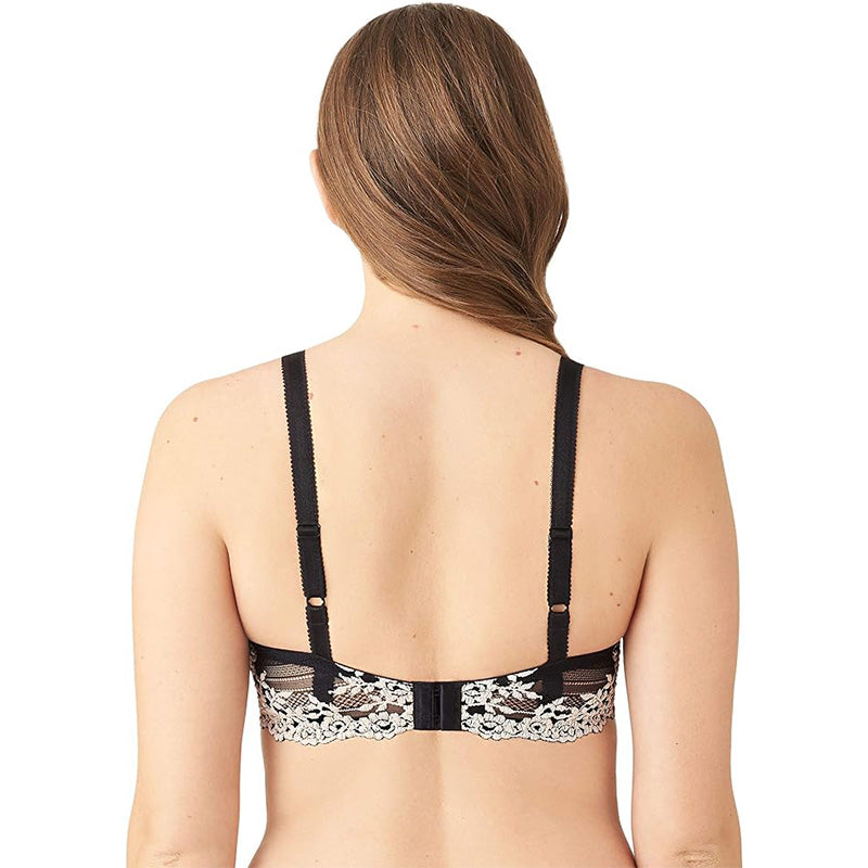 Wacoal Lace Underwire Full Coverage Bra Black 38C