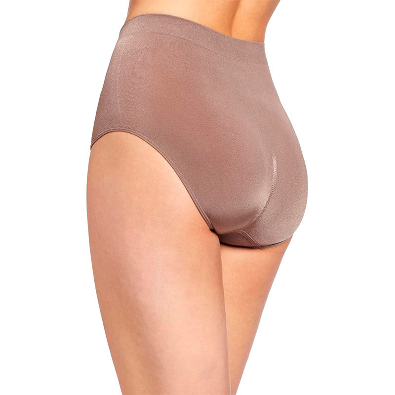 Wacoal womens B-smooth Panty briefs underwear Cappuccino L