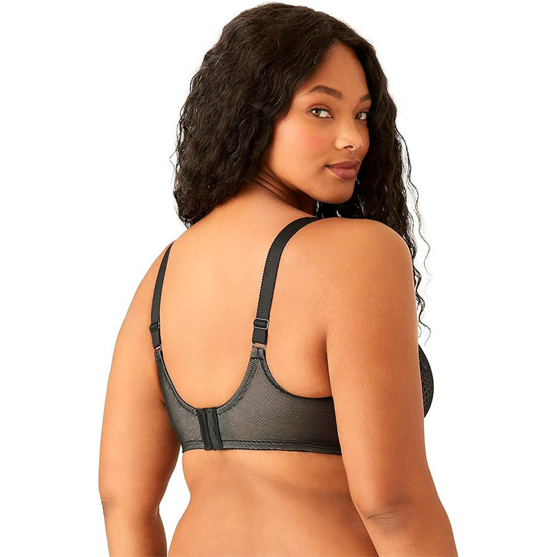 Wacoal womens Visual Effects Minimizer Bra, Black, 36H US