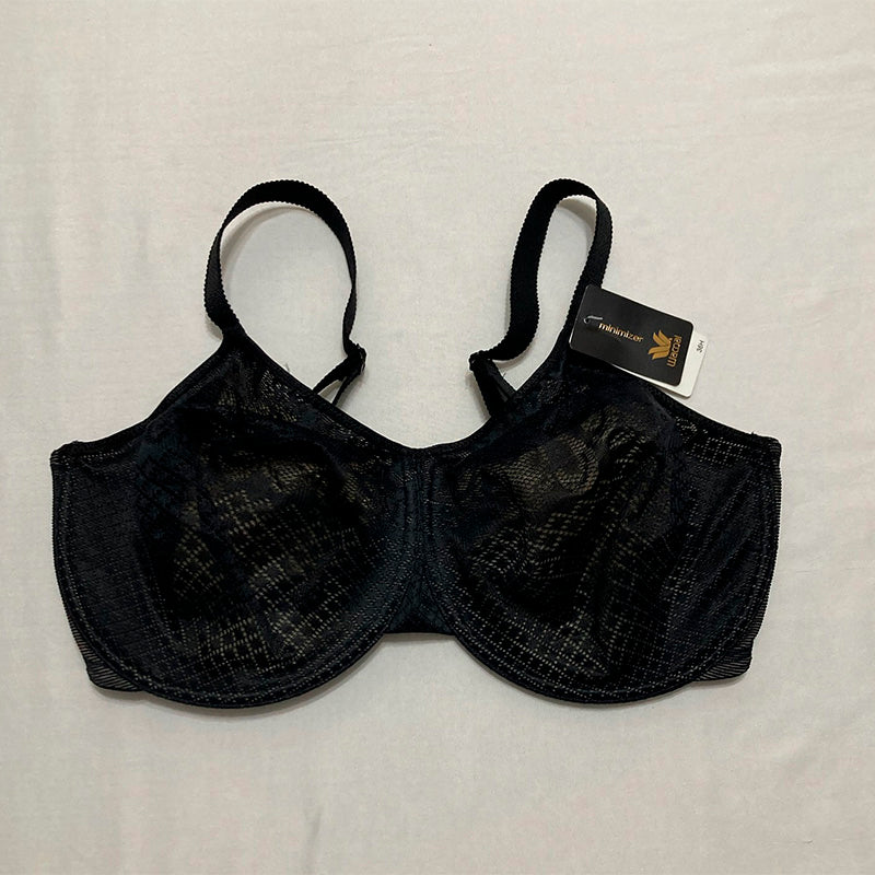 Wacoal womens Visual Effects Minimizer Bra, Black, 36H US