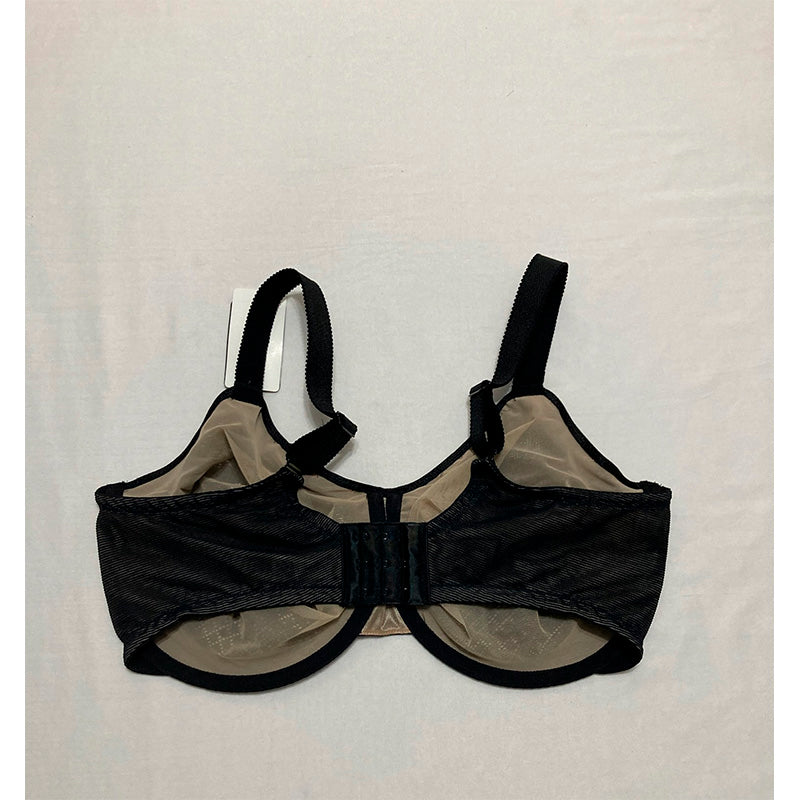 Wacoal womens Visual Effects Minimizer Bra, Black, 36H US