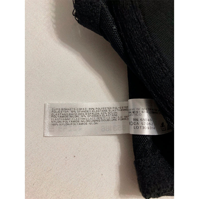 Wacoal Retro Chic Full Figure Contour Underwire Bra Black 34H