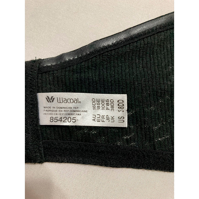 Wacoal Halo Strapless Bra Black 38DD