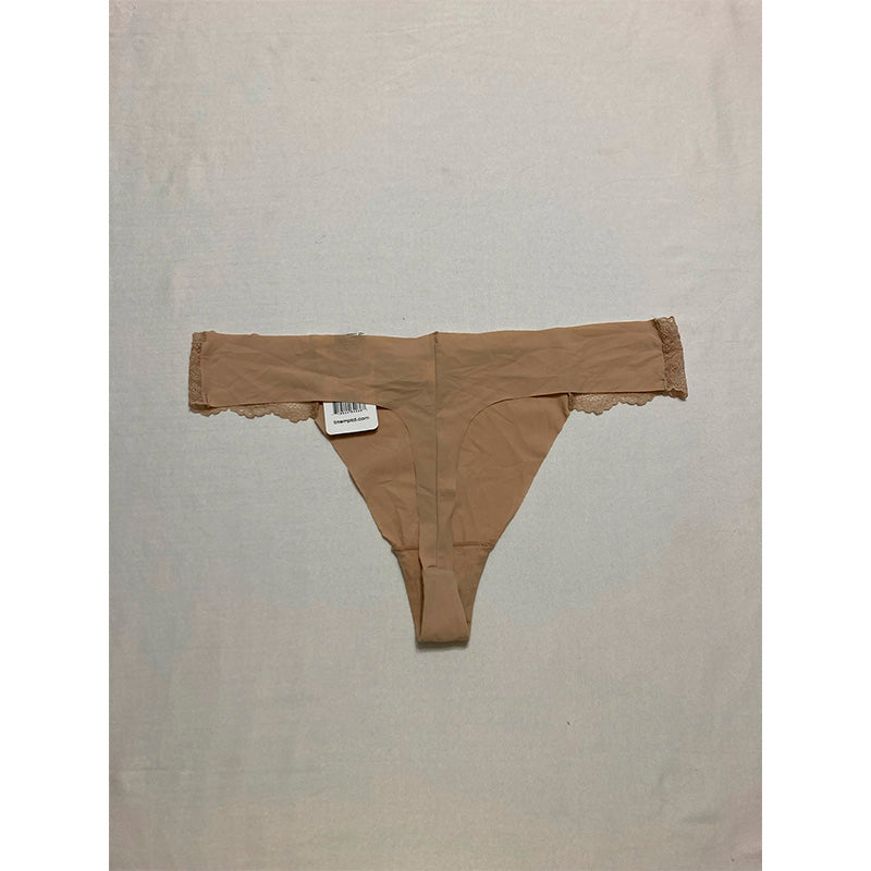 b.tempt'd by Wacoal B.Bare Thong Panty Au Natural XL