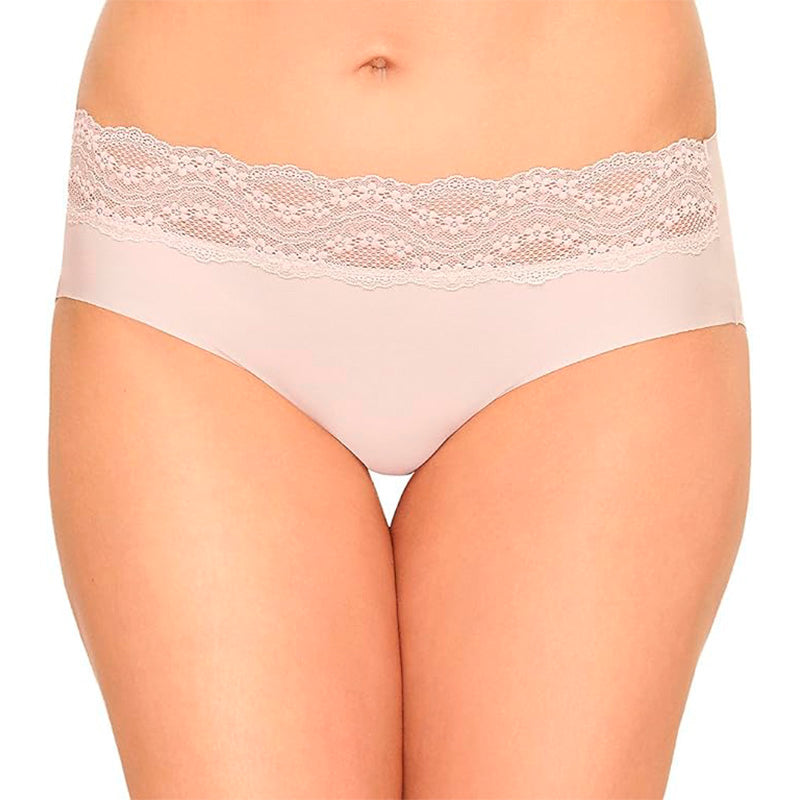 b.tempt'd by Wacoal b.bare Hipster Panty Rose Smoke M