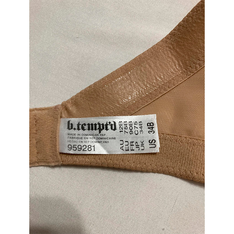 b.tempt'd Future Foundation Backless Strapless Bra Au Natural 34B