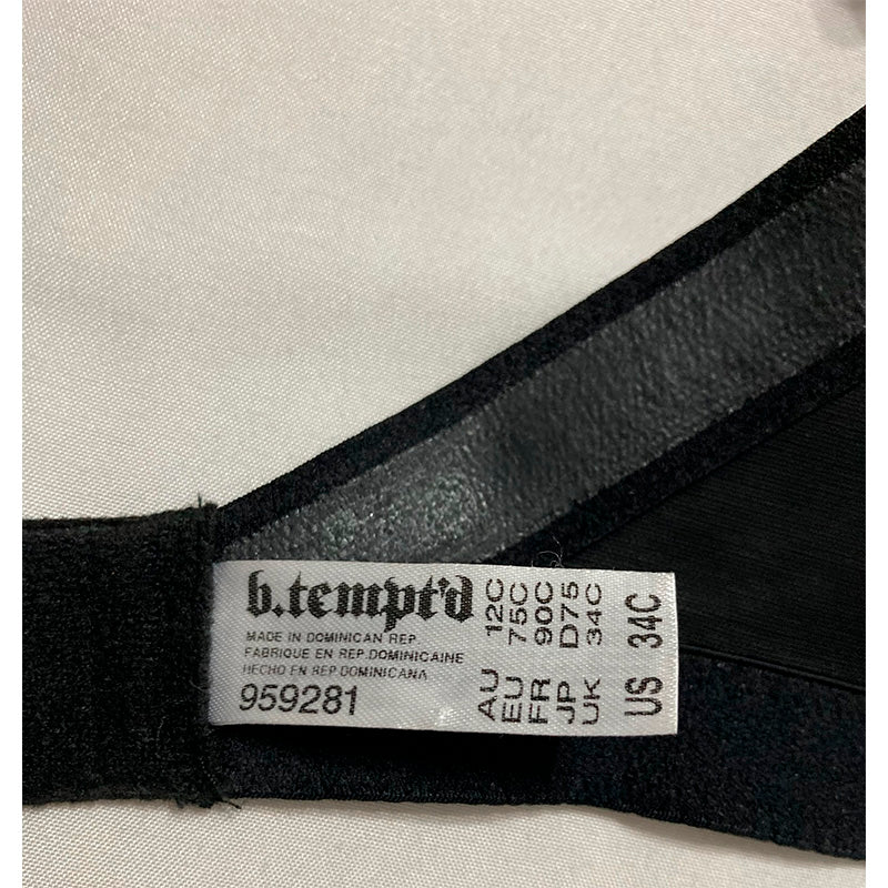 b.tempt'd Future Foundation Backless Strapless Bra Night 34C