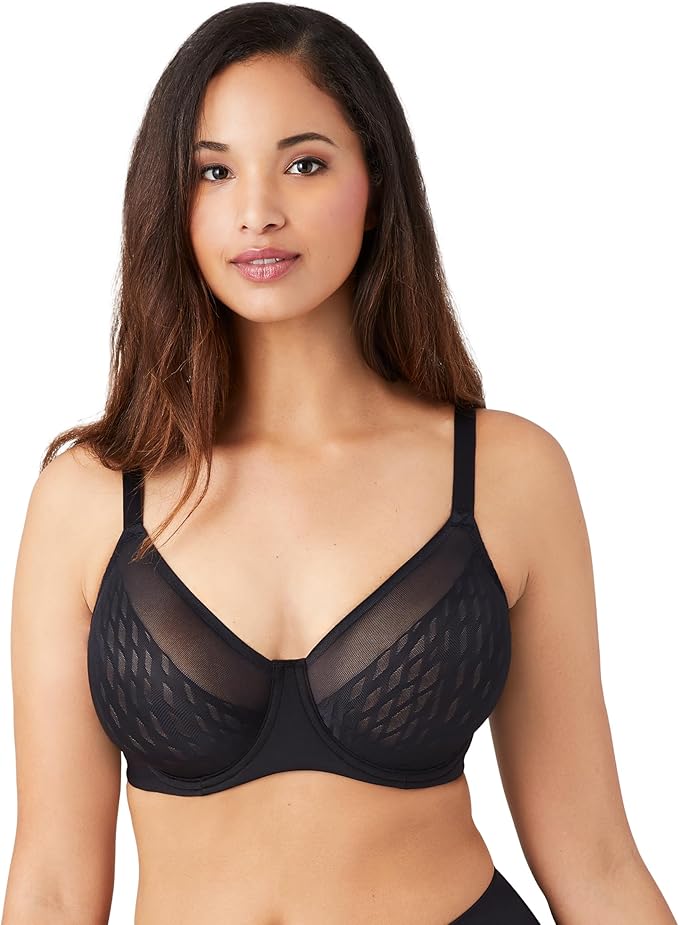 Wacoal Elevated Allure Unlined Underwire Bra Black 34D