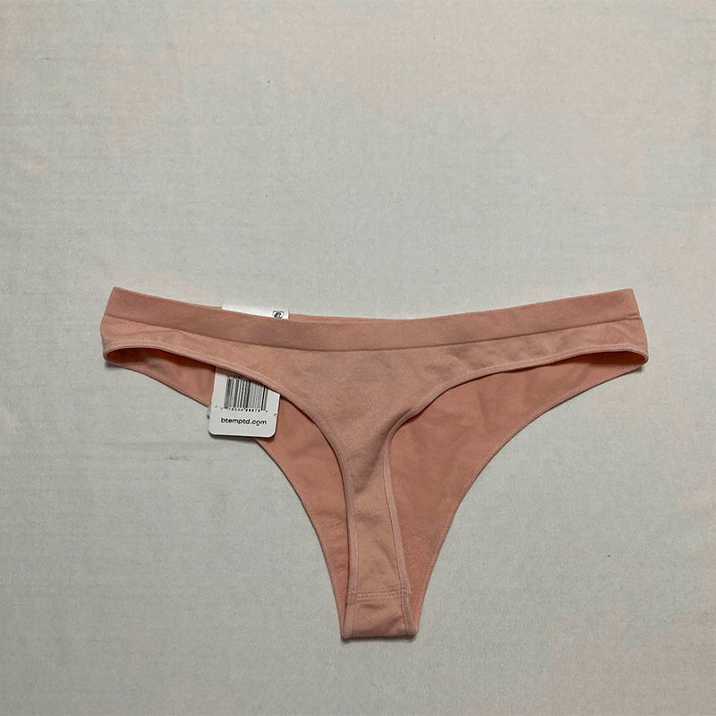 b.tempt'd by Wacoal Women’s Comfort Intended Thong Panty Rose Smoke S