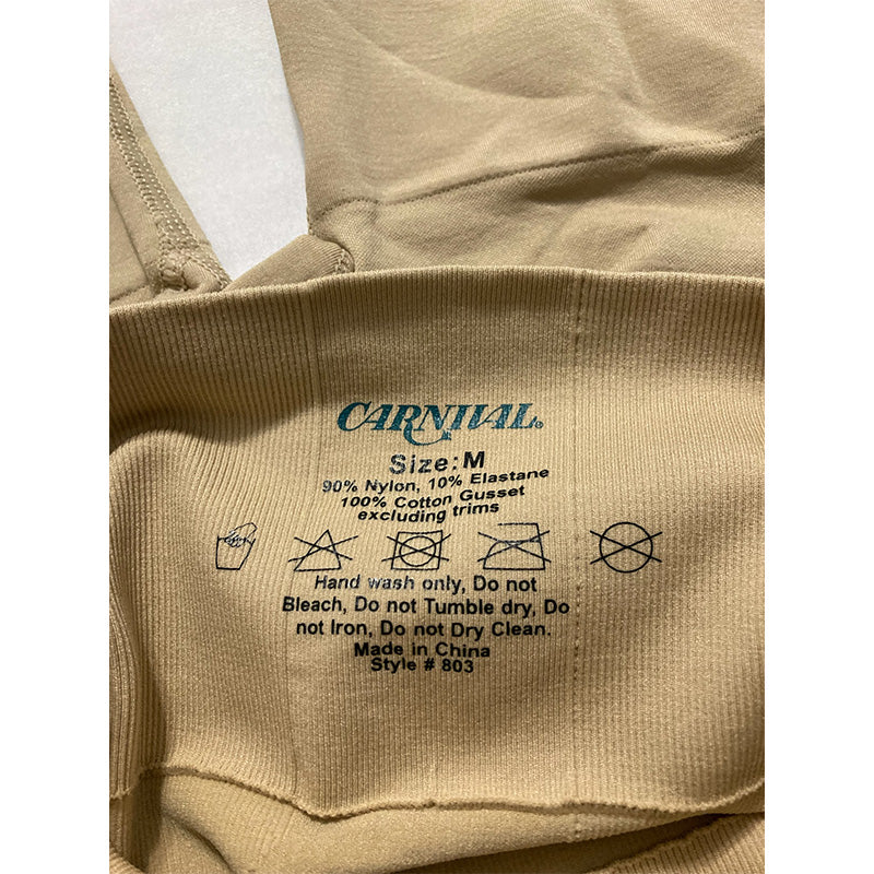 Carnival Mid Waist Control Thigh Leg Nude M