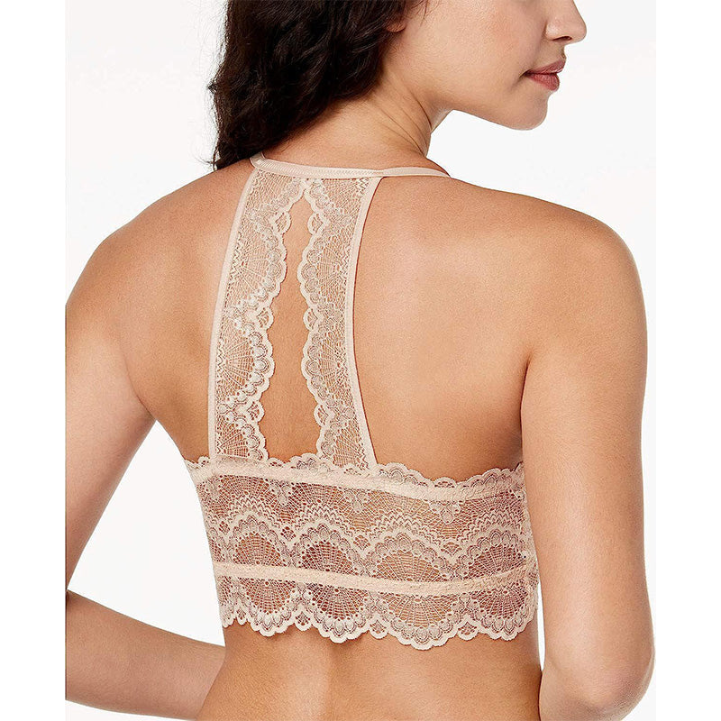 Jenni by Jennifer Moore Split-Back Lace Bralette White S