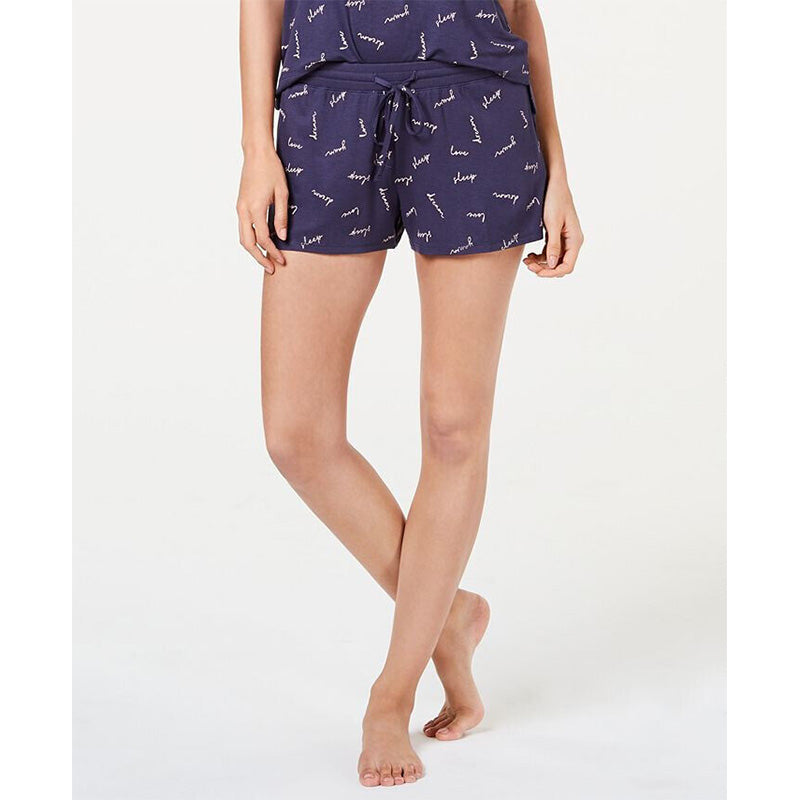 Jenni Ultra Soft Core Pajama Shorts Navy L