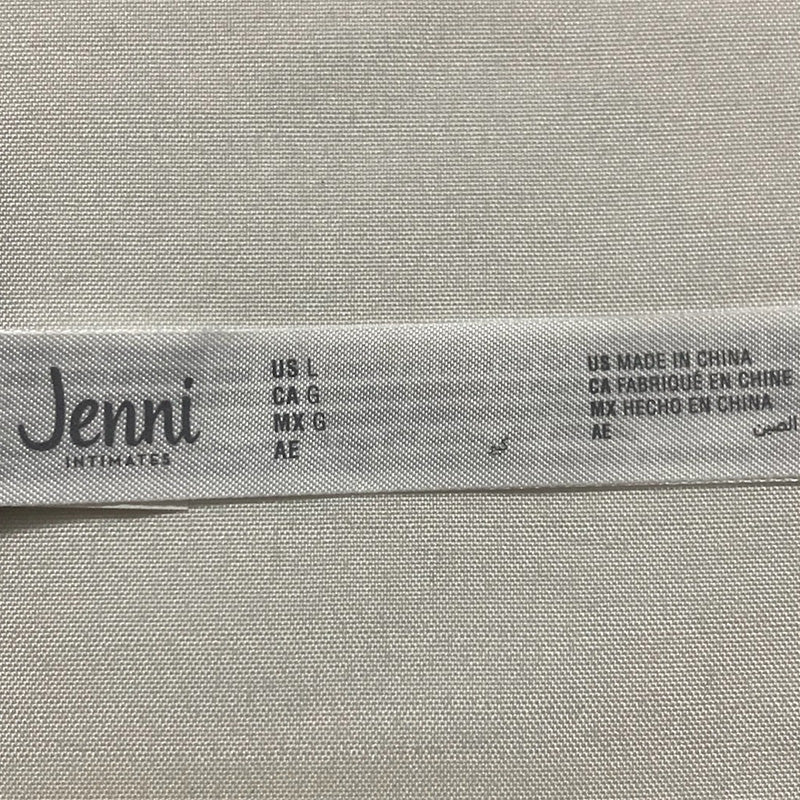 Jenni Lace Trim Hipster Underwear Black Dot L