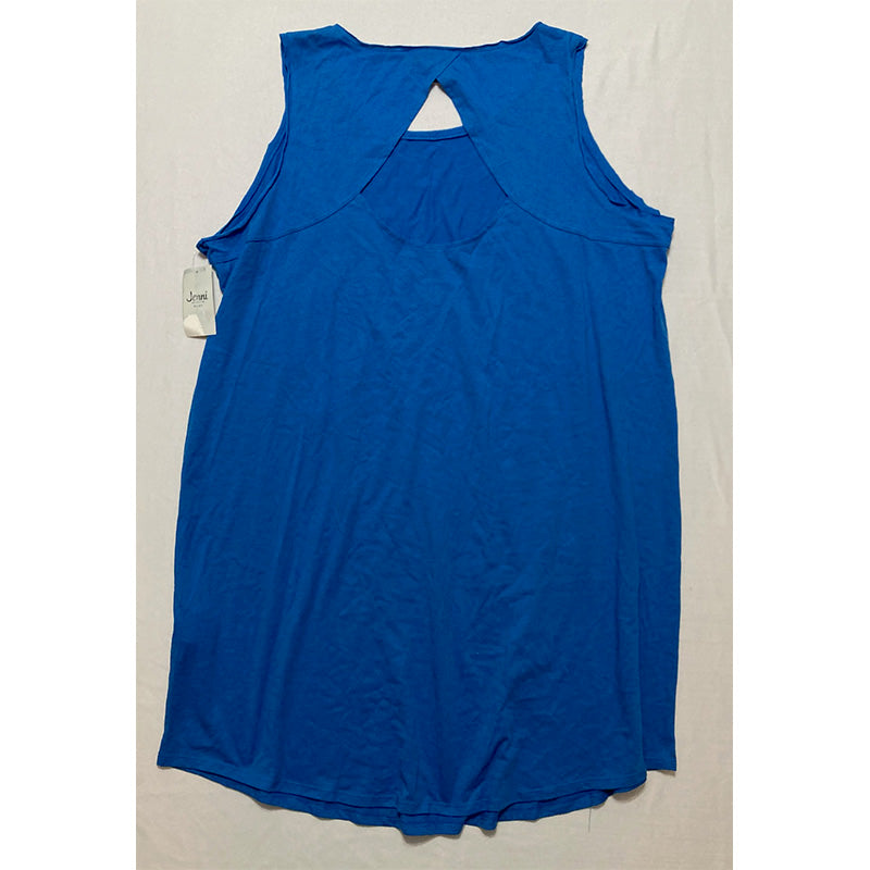 Jenni Sleepwear Nightwear Sleep Shirt Blue 1X
